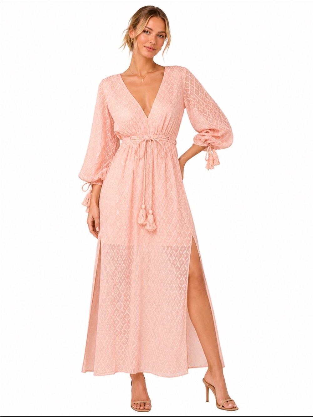 Alice + Olivia Esmerelda Dress in English Rose NWT